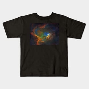 The Heart Nebula in the constellation of Cassiopeia Kids T-Shirt